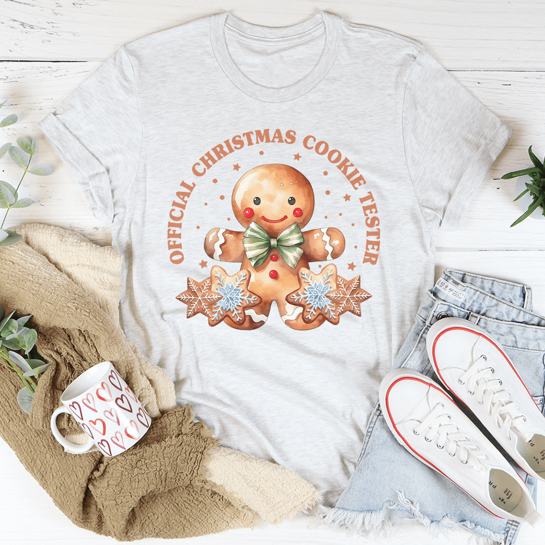 Official Christmas Cookie Tester Tee shopmerchmallow Official Christmas Cookie Tester Tee