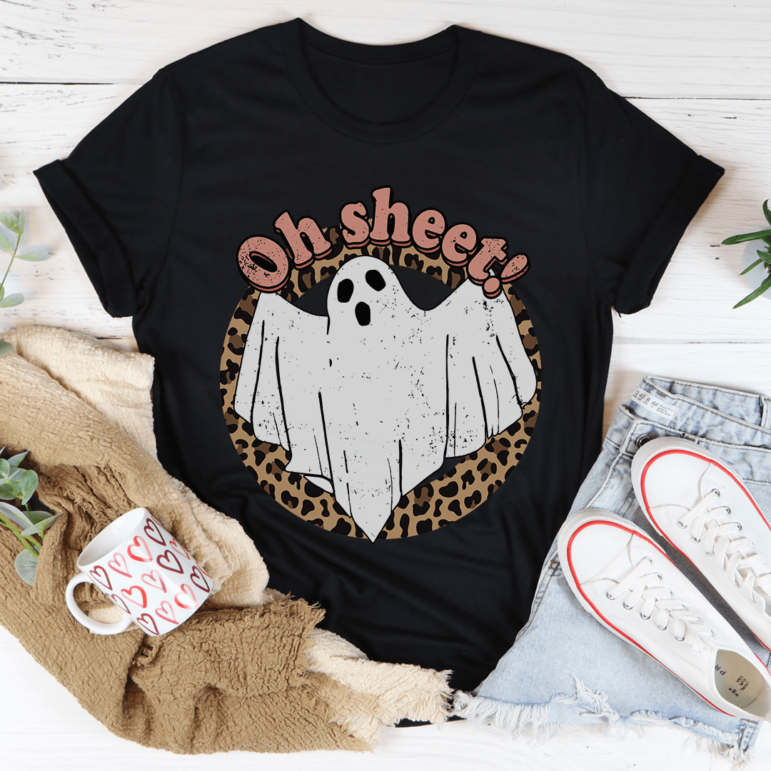 Oh Sheet Ghost Tee shopmerchmallow Oh Sheet Ghost Tee