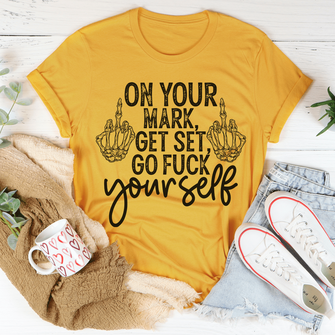 On Your Mark Get Set Tee shopmerchmallow On Your Mark Get Set Tee