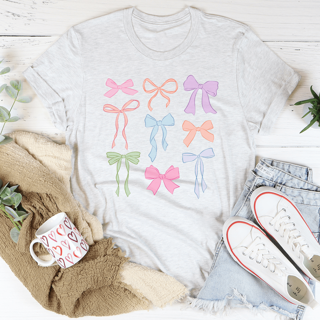 Pastel Bows Tee shopmerchmallow Pastel Bows Tee