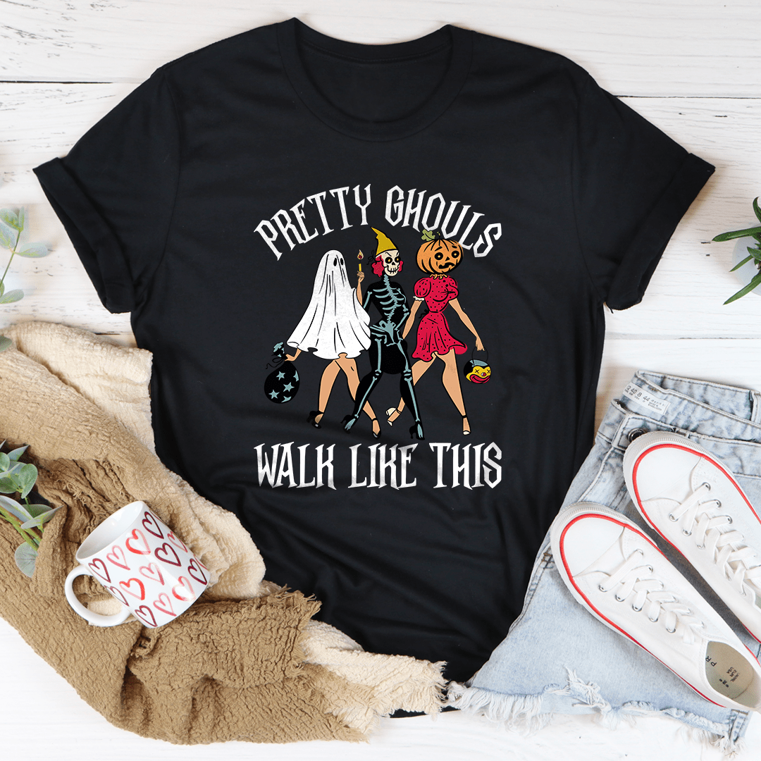 Pretty Ghouls Walk Like This Tee shopmerchmallow Pretty Ghouls Walk Like This Tee