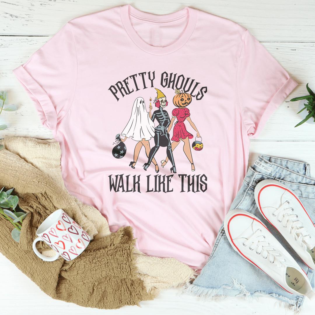 Pretty Ghouls Walk Like This Tee shopmerchmallow Pretty Ghouls Walk Like This Tee