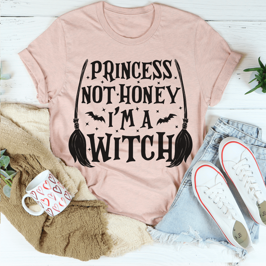 Princess Not Honey I'm A Witch Tee shopmerchmallow Princess Not Honey I'm A Witch Tee
