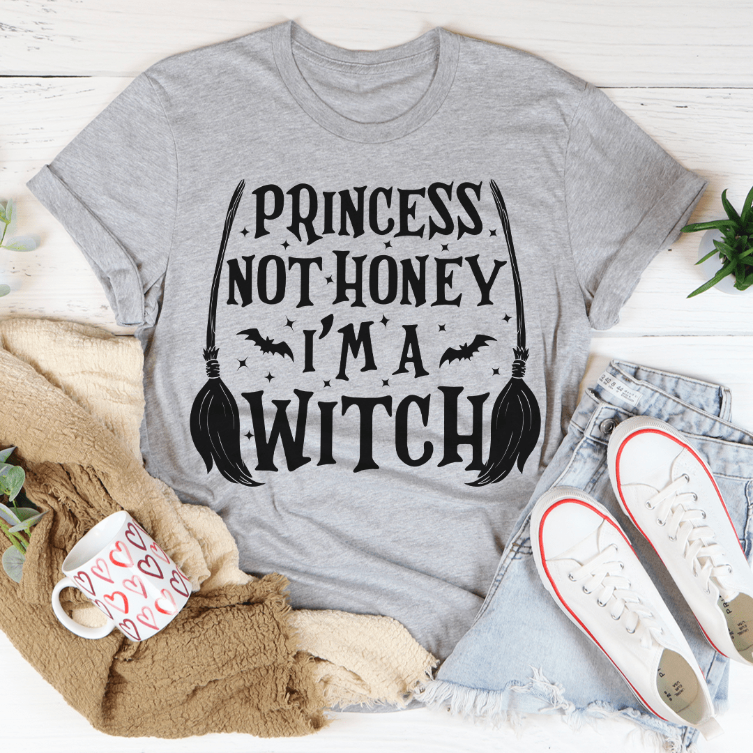 Princess Not Honey I'm A Witch Tee shopmerchmallow Princess Not Honey I'm A Witch Tee