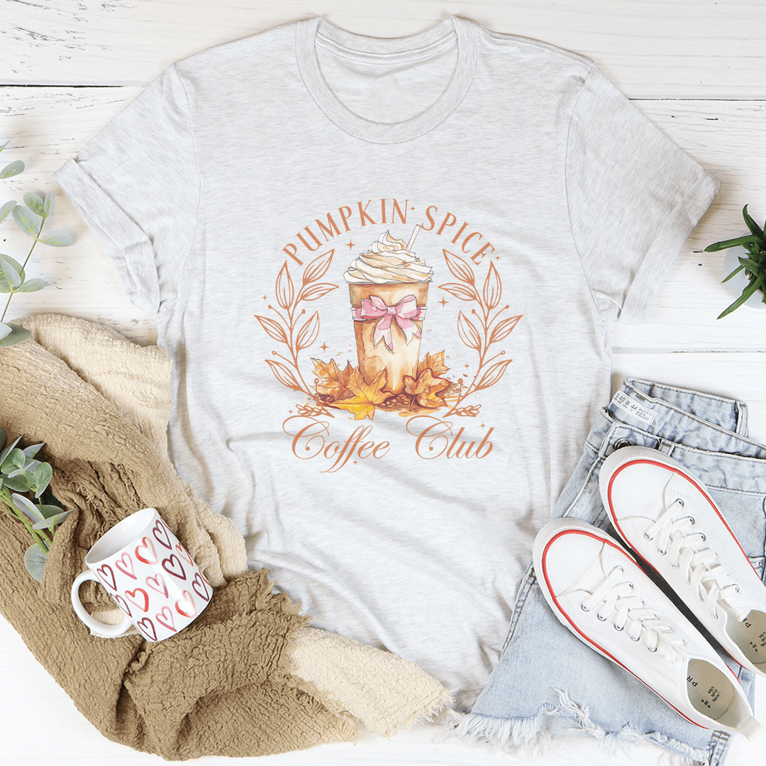 Pumpkin Spice Coffee Club Tee shopmerchmallow Pumpkin Spice Coffee Club Tee