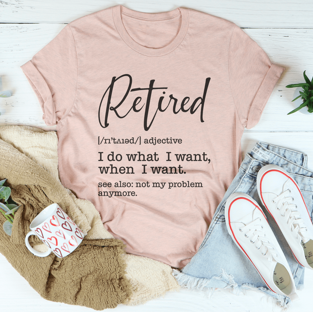 Retired Defination Tee