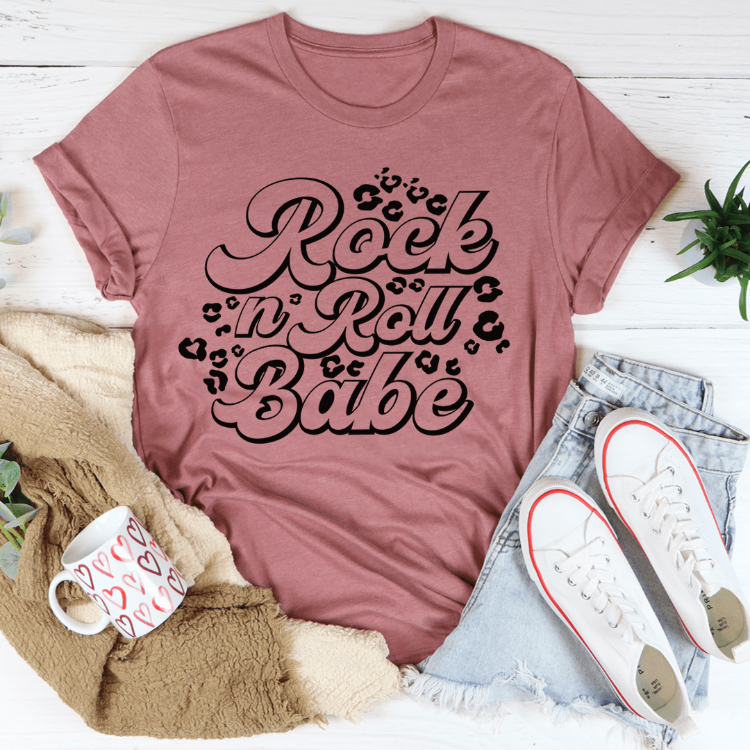 Rock 'N Roll Babe Tee shopmerchmallow Rock 'N Roll Babe Tee