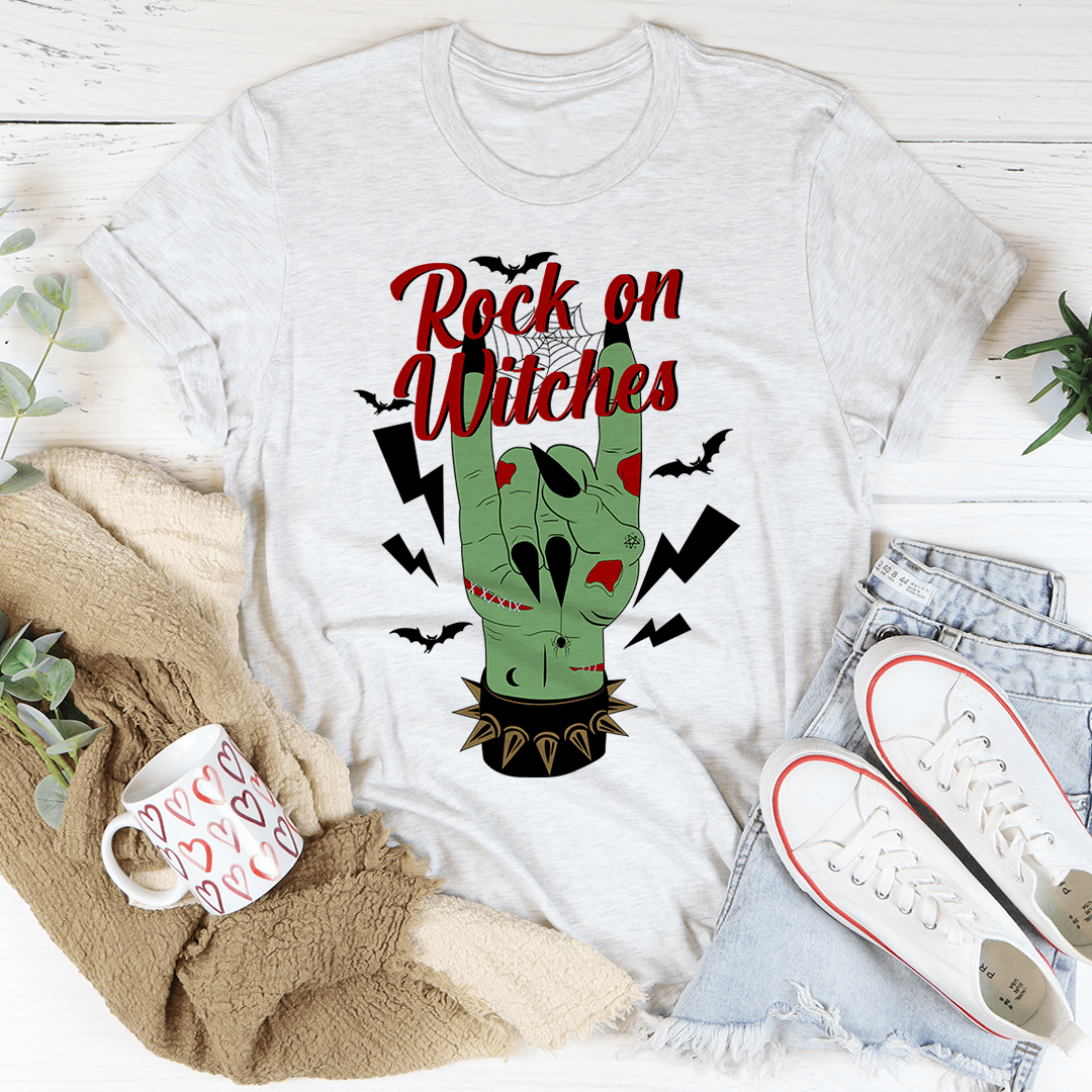 Rock On Witches Tee shopmerchmallow Rock On Witches Tee