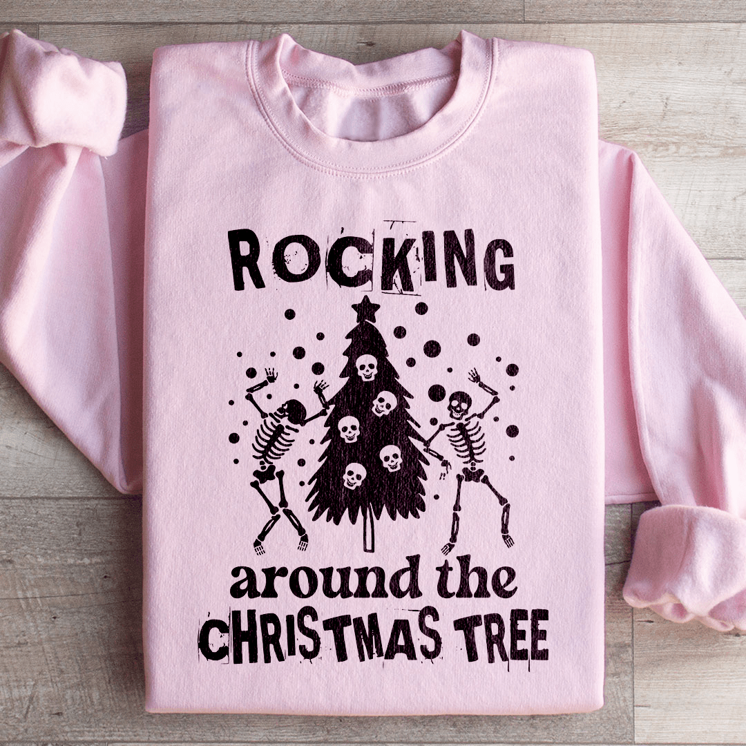 Rocking Around The Christmas Tree Sweatshirt shopmerchmallow Rocking Around The Christmas Tree Sweatshirt