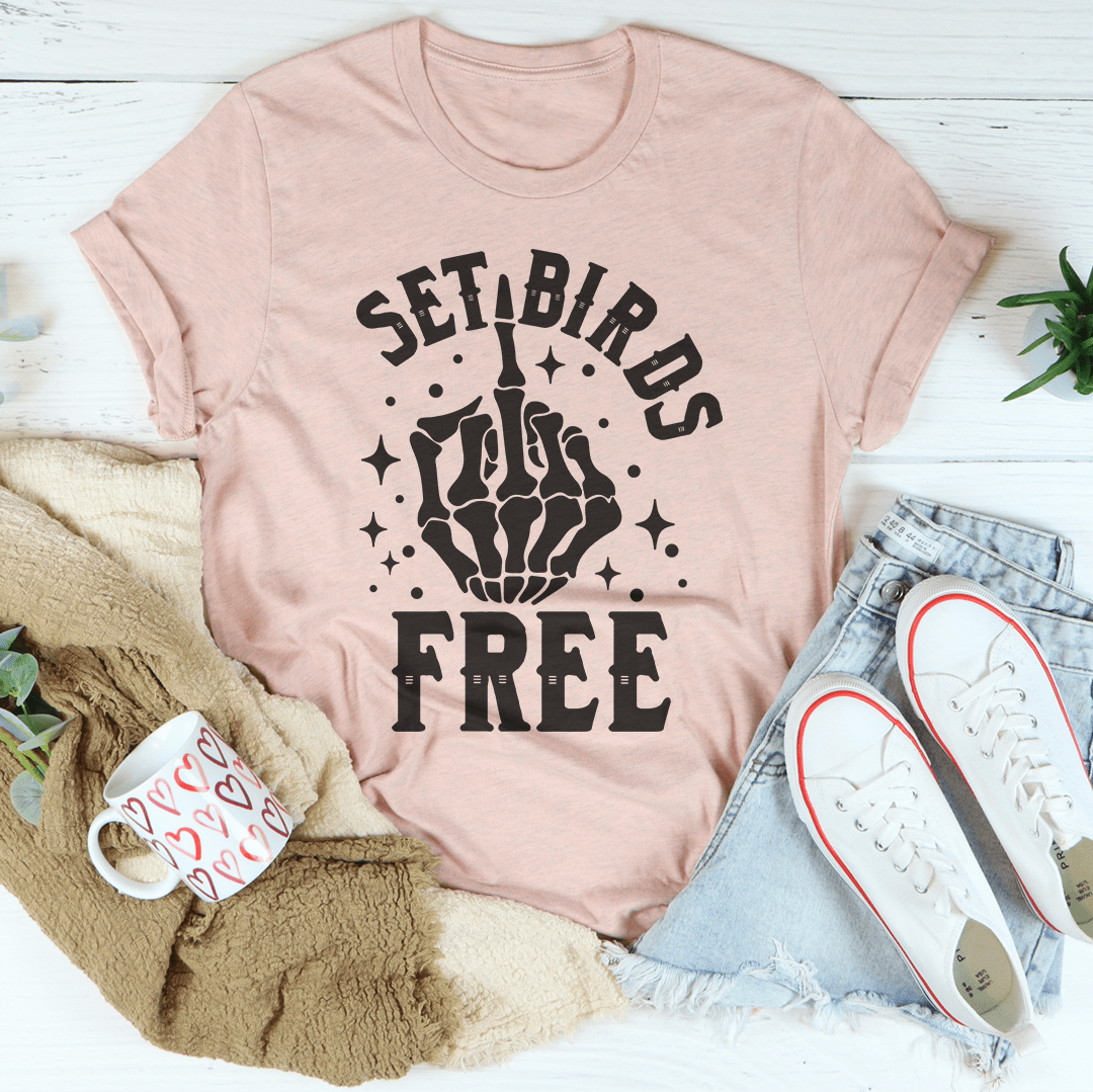 Set Birds Free Tee shopmerchmallow Set Birds Free Tee