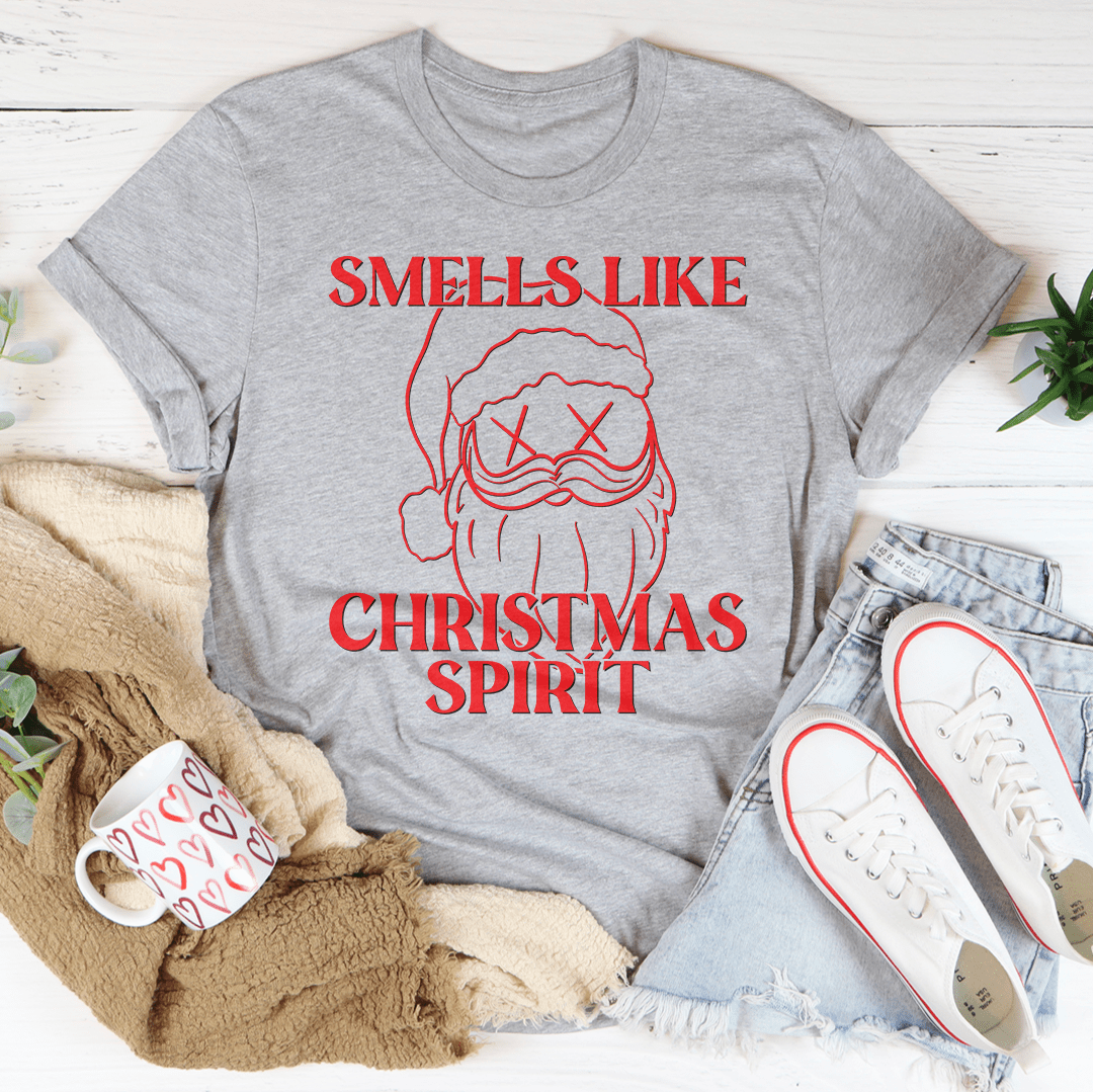 Smells Like Christmas Spirit Tee shopmerchmallow Smells Like Christmas Spirit Tee
