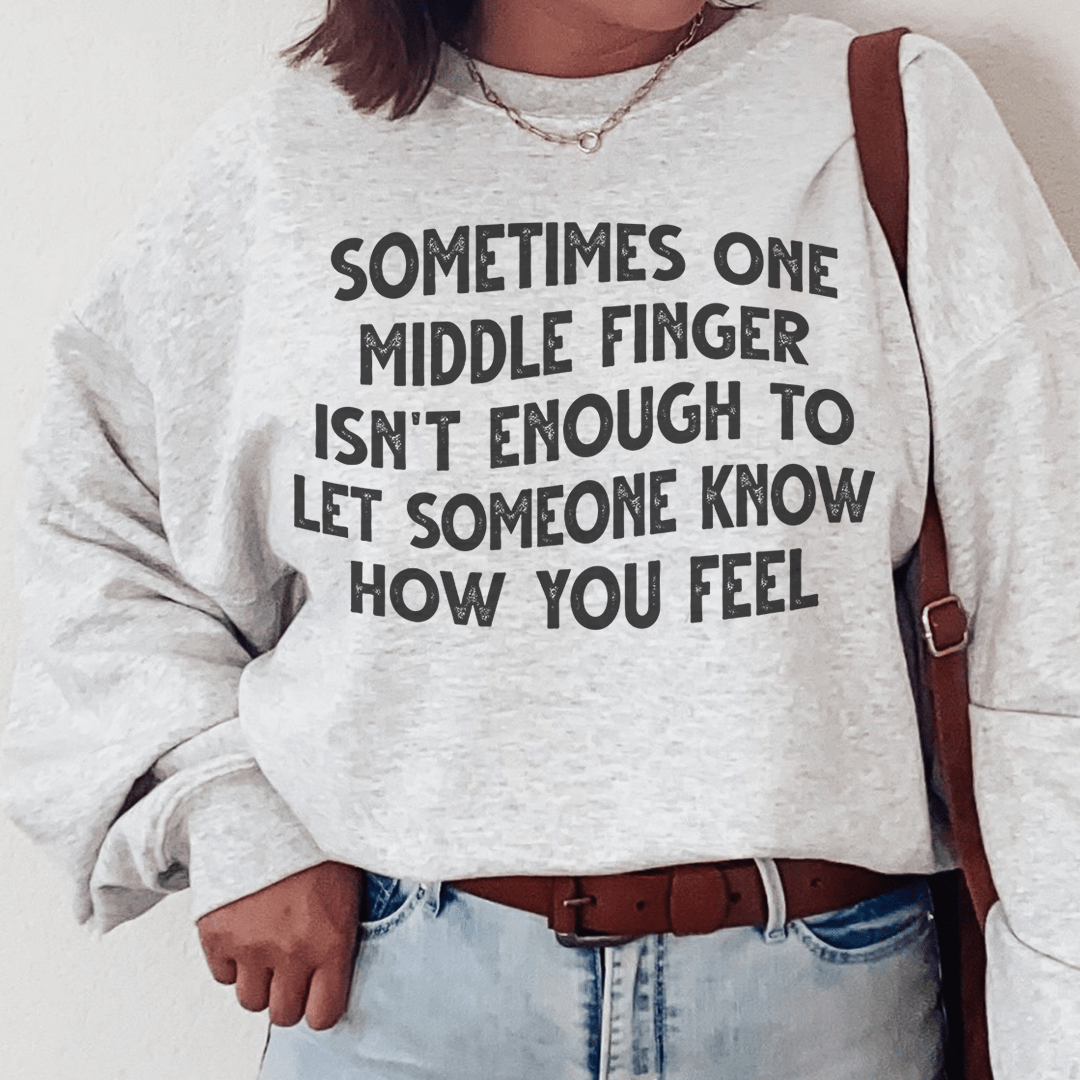 Sometimes One Middle Finger Is Not Enough shopmerchmallow Sometimes One Middle Finger Is Not Enough