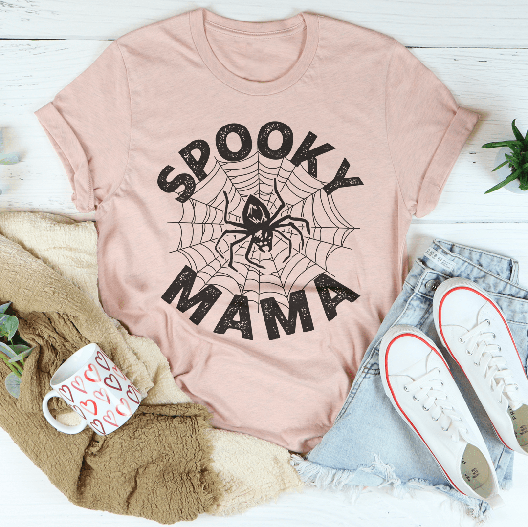 Spooky Mama Spider Web Tee shopmerchmallow Spooky Mama Spider Web Tee