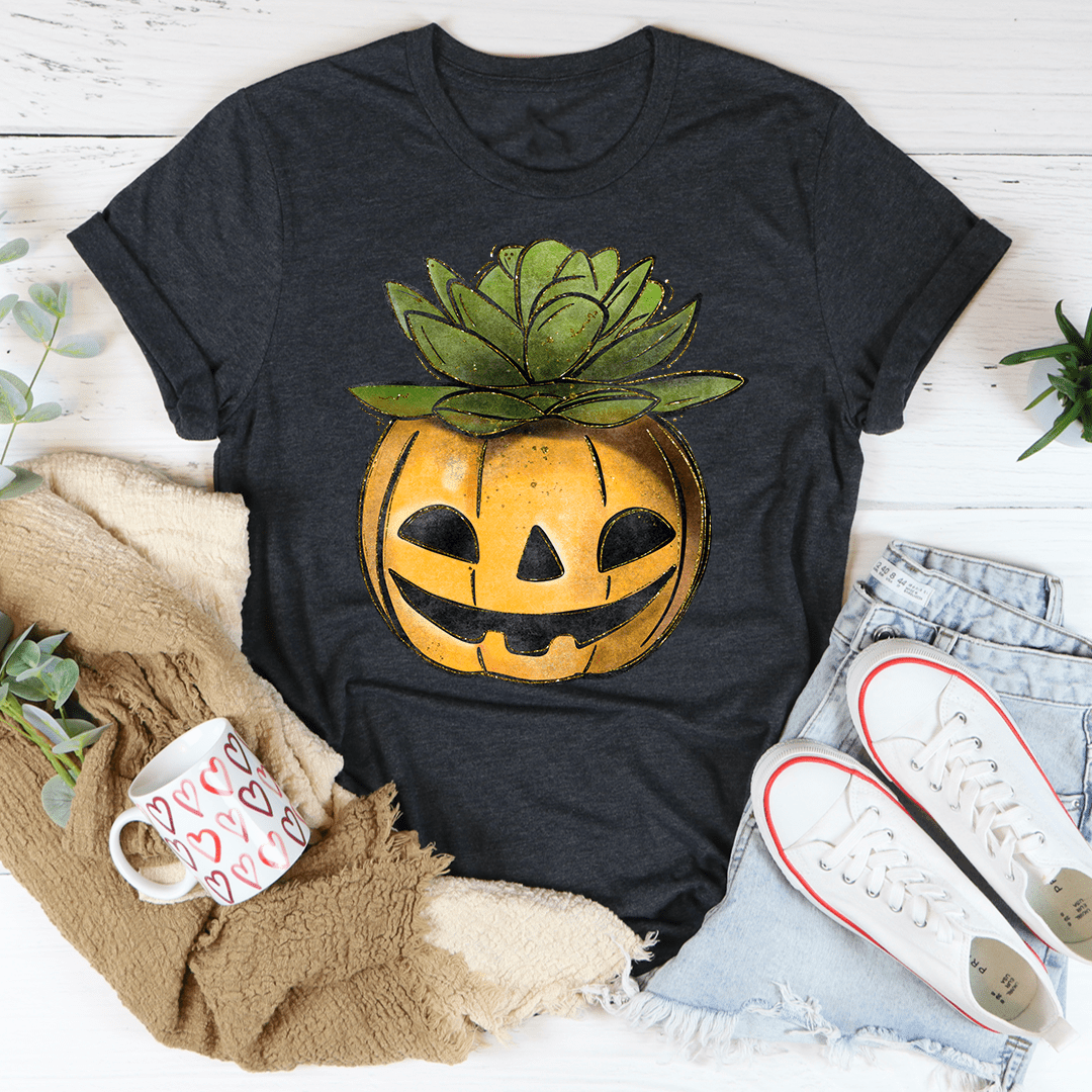 Succulent Pumpkin Tee shopmerchmallow Succulent Pumpkin Tee