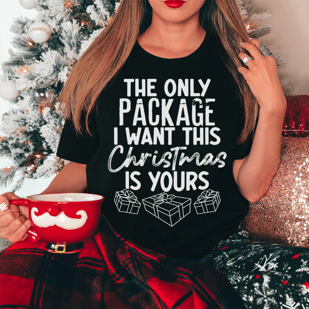 The Only Package I Want This Christmas Tee shopmerchmallow The Only Package I Want This Christmas Tee