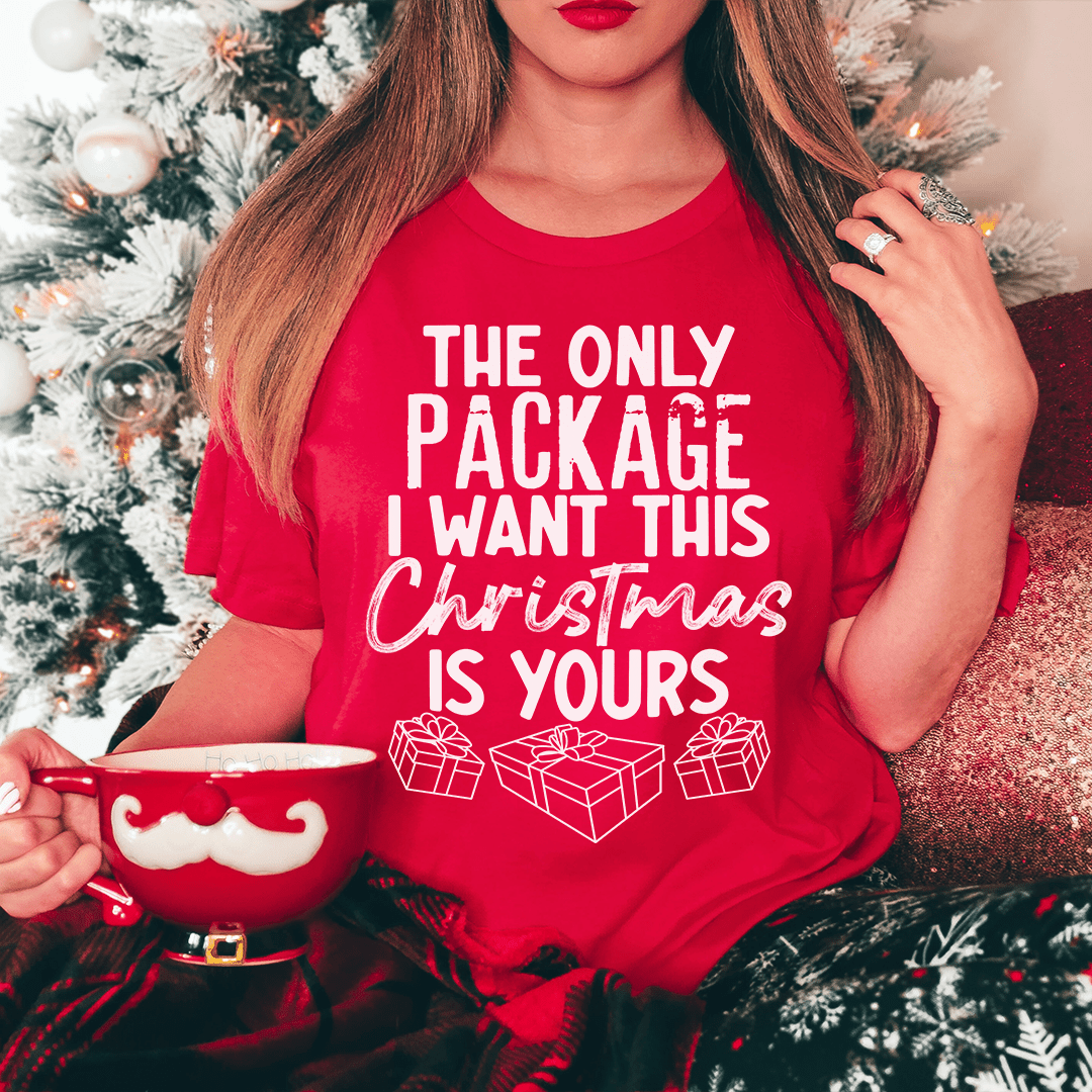 The Only Package I Want This Christmas Tee shopmerchmallow The Only Package I Want This Christmas Tee