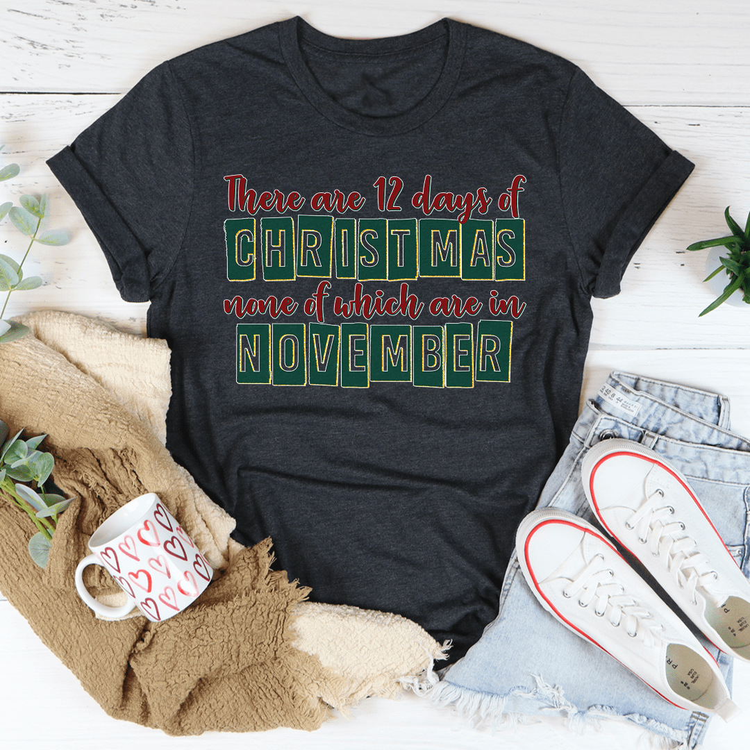 There Are 12 Days Until Christmas Tee shopmerchmallow There Are 12 Days Until Christmas Tee