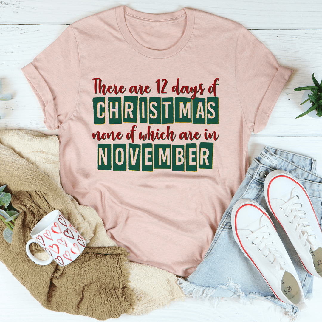 There Are 12 Days Until Christmas Tee shopmerchmallow There Are 12 Days Until Christmas Tee