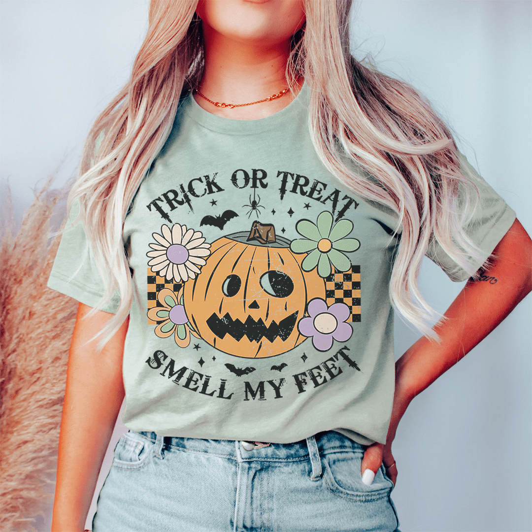 Trick Or Treat Smell My Feet Tee shopmerchmallow Trick Or Treat Smell My Feet Tee