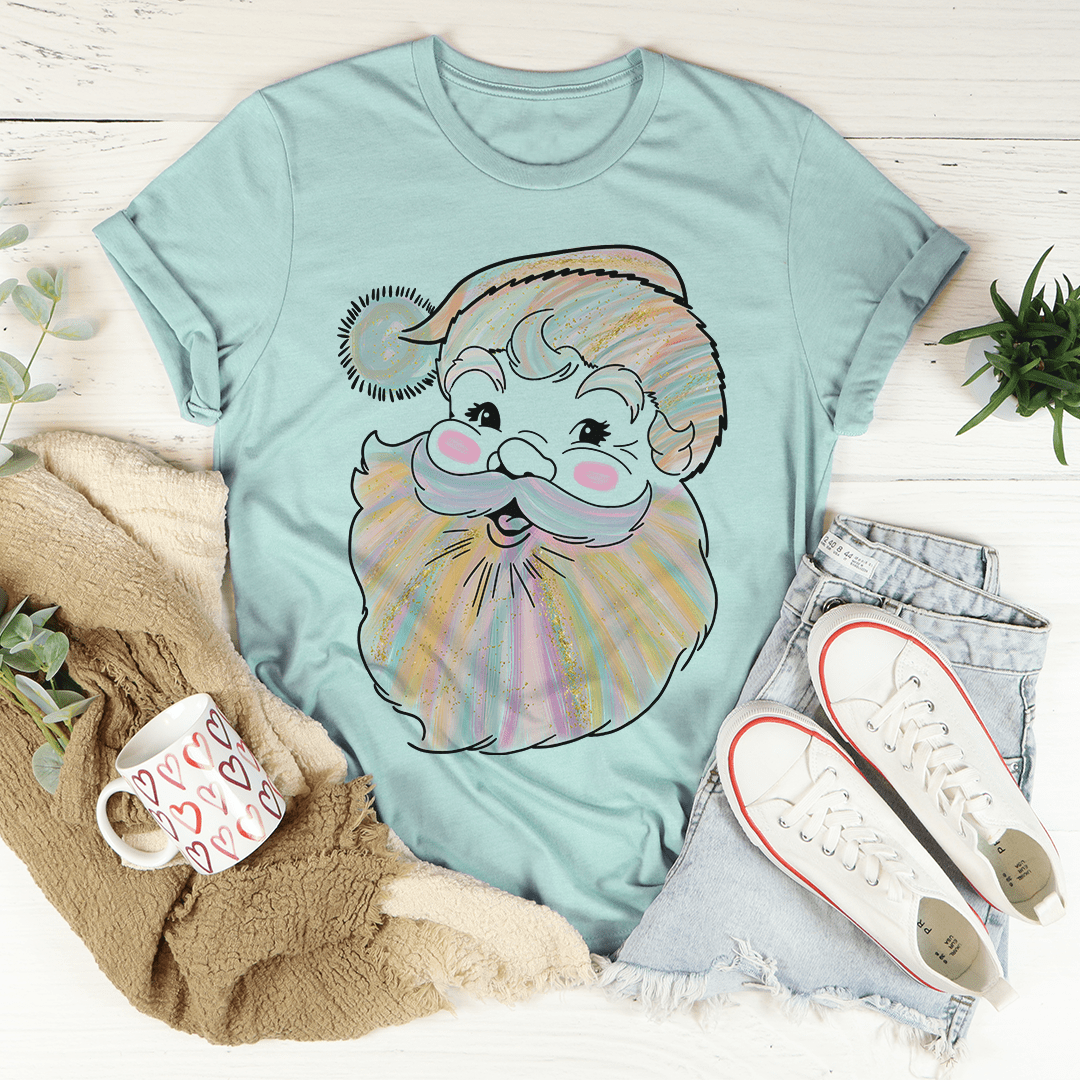 Watercolor Santa Tee shopmerchmallow Watercolor Santa Tee