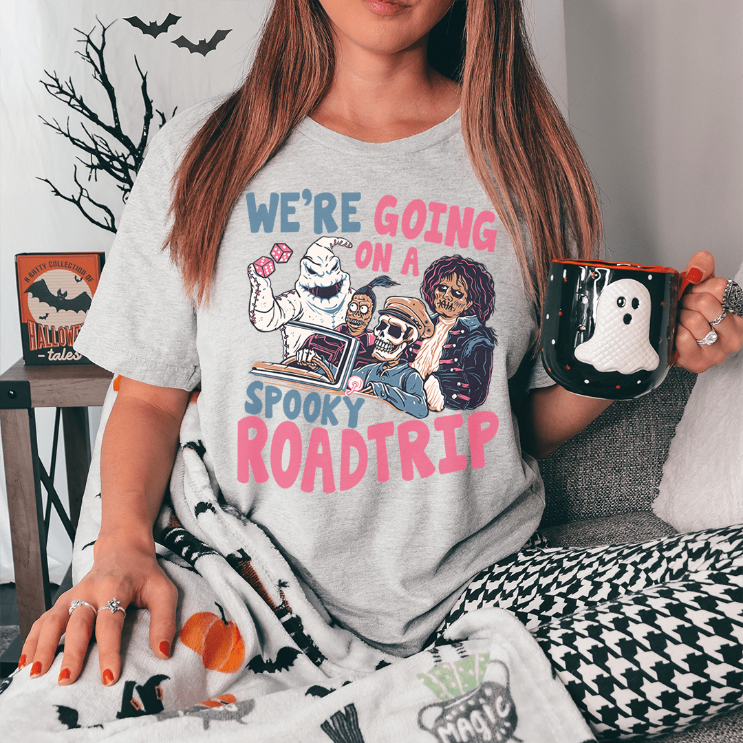 We're Going On A Spooky Trip Tee shopmerchmallow We're Going On A Spooky Trip Tee