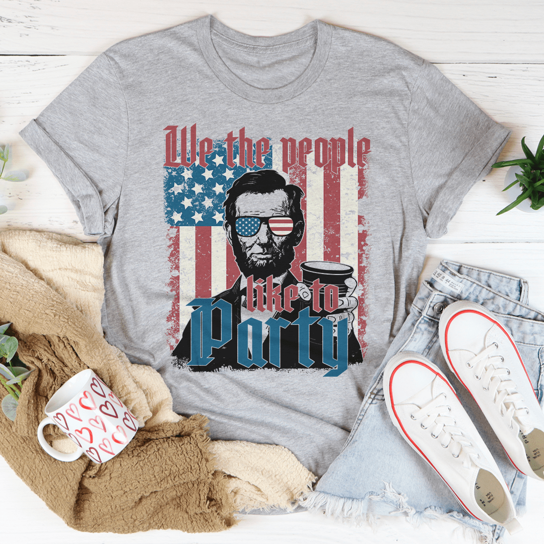 We The People Like To Party Tee shopmerchmallow We The People Like To Party Tee