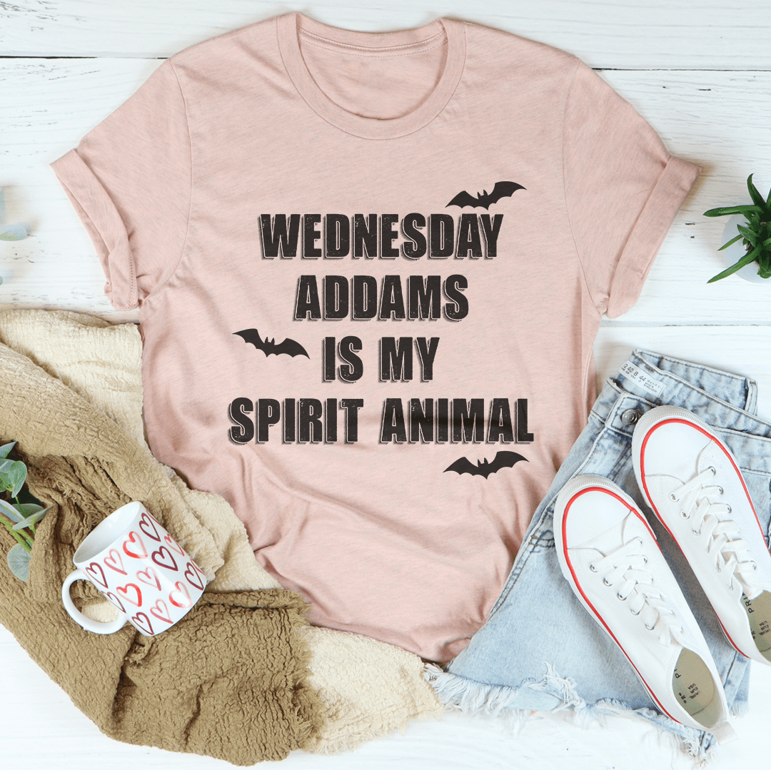 Wednesday Addams Is My Spirit Animal Tee shopmerchmallow Wednesday Addams Is My Spirit Animal Tee