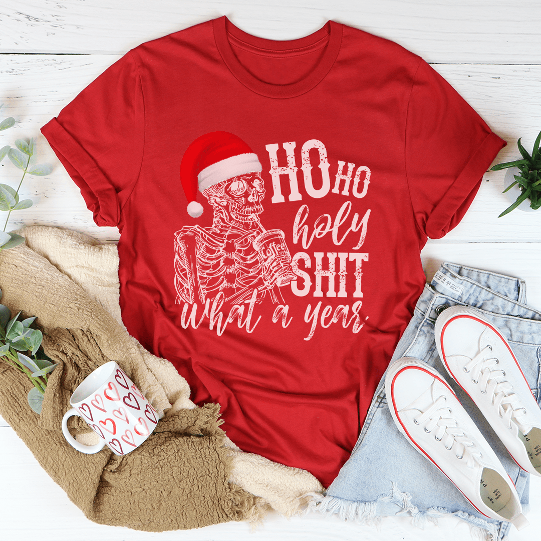 What A Year Christmas Tee shopmerchmallow What A Year Christmas Tee