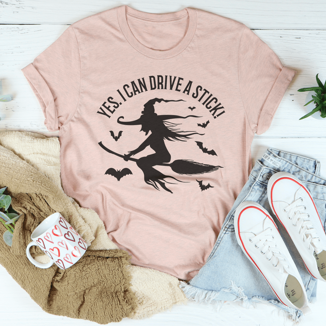Yes I Can Drive A Stick Tee shopmerchmallow Yes I Can Drive A Stick Tee