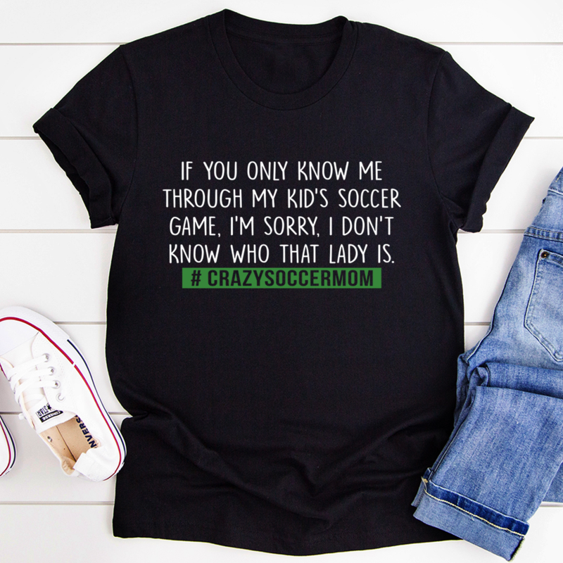 Crazy Soccer Mom T-Shirt shopmerchmallow Crazy Soccer Mom T-Shirt