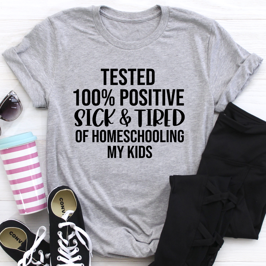 Sick & Tired Of Homeschooling My Kids T-Shirt shopmerchmallow Sick & Tired Of Homeschooling My Kids T-Shirt