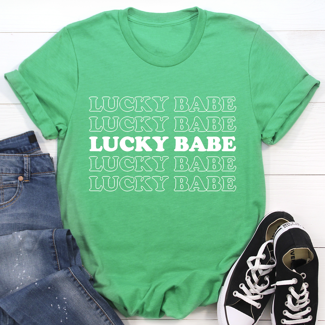 Lucky Babe T-Shirt shopmerchmallow Lucky Babe T-Shirt