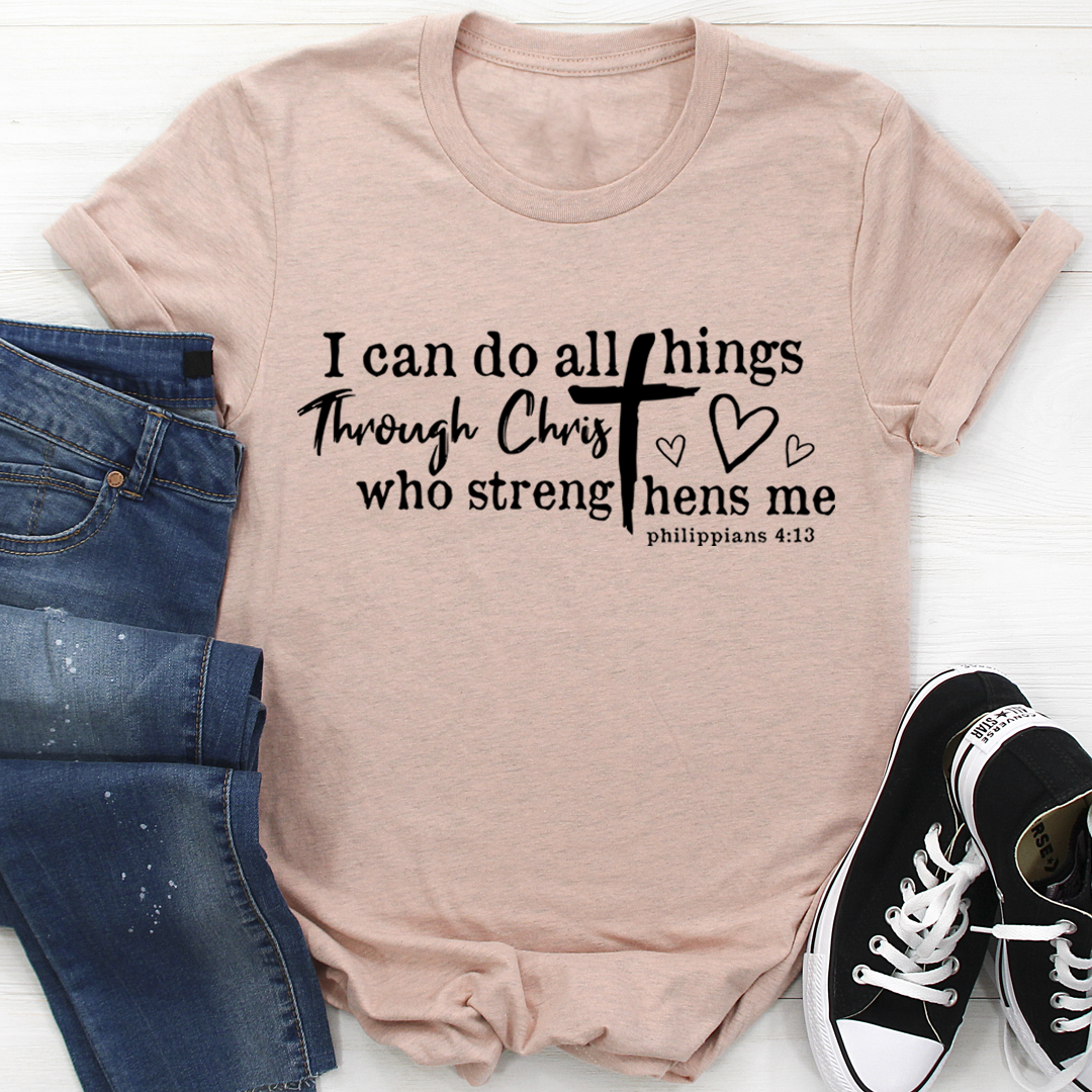 I Can Do All Things Through Christ T-Shirt shopmerchmallow I Can Do All Things Through Christ T-Shirt
