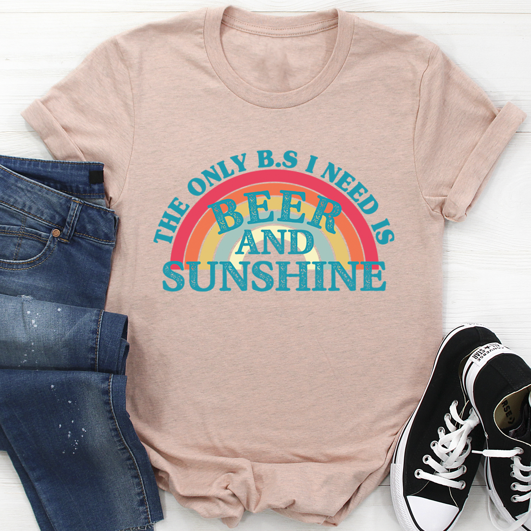 Beer & Sunshine T-Shirt shopmerchmallow Beer & Sunshine T-Shirt