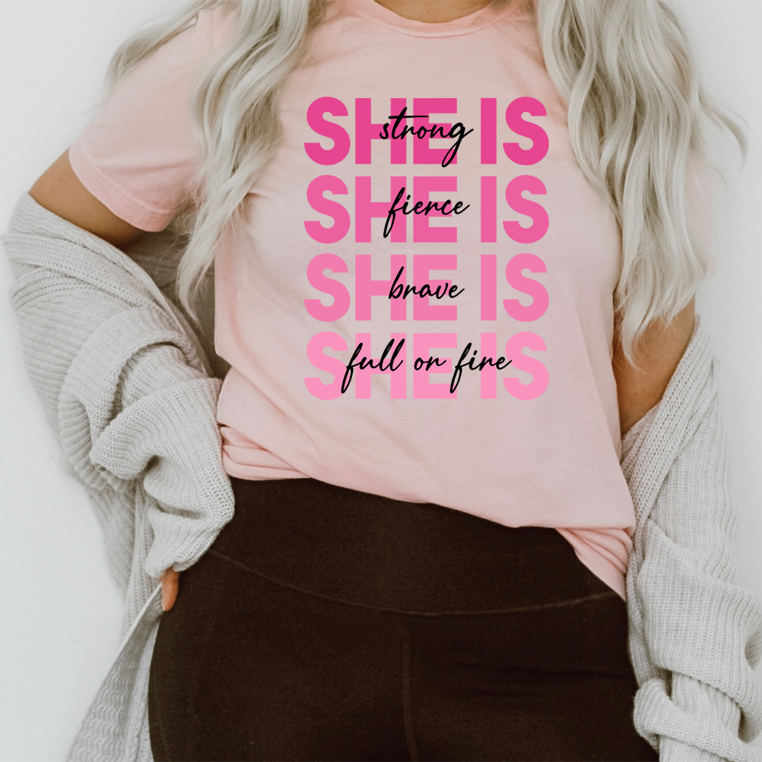 She's Is T-Shirt shopmerchmallow She's Is T-Shirt