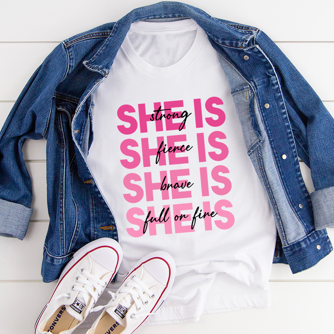 She's Is T-Shirt shopmerchmallow She's Is T-Shirt