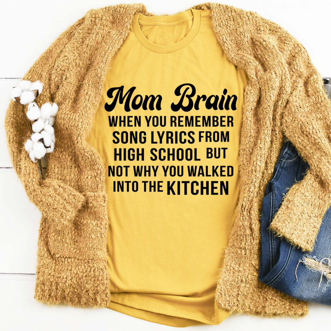 Mom Brain T-Shirt shopmerchmallow Mom Brain T-Shirt