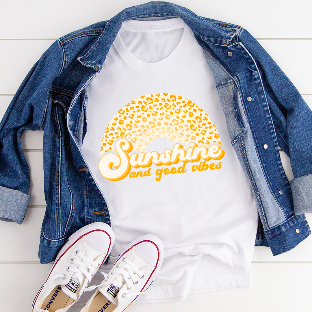 Sunshine & Good Vibes T-Shirt shopmerchmallow Sunshine & Good Vibes T-Shirt