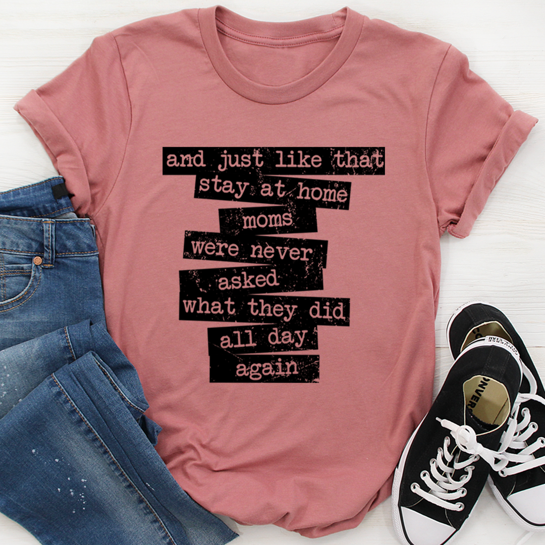 Stay At Home Mom T-Shirt shopmerchmallow Stay At Home Mom T-Shirt