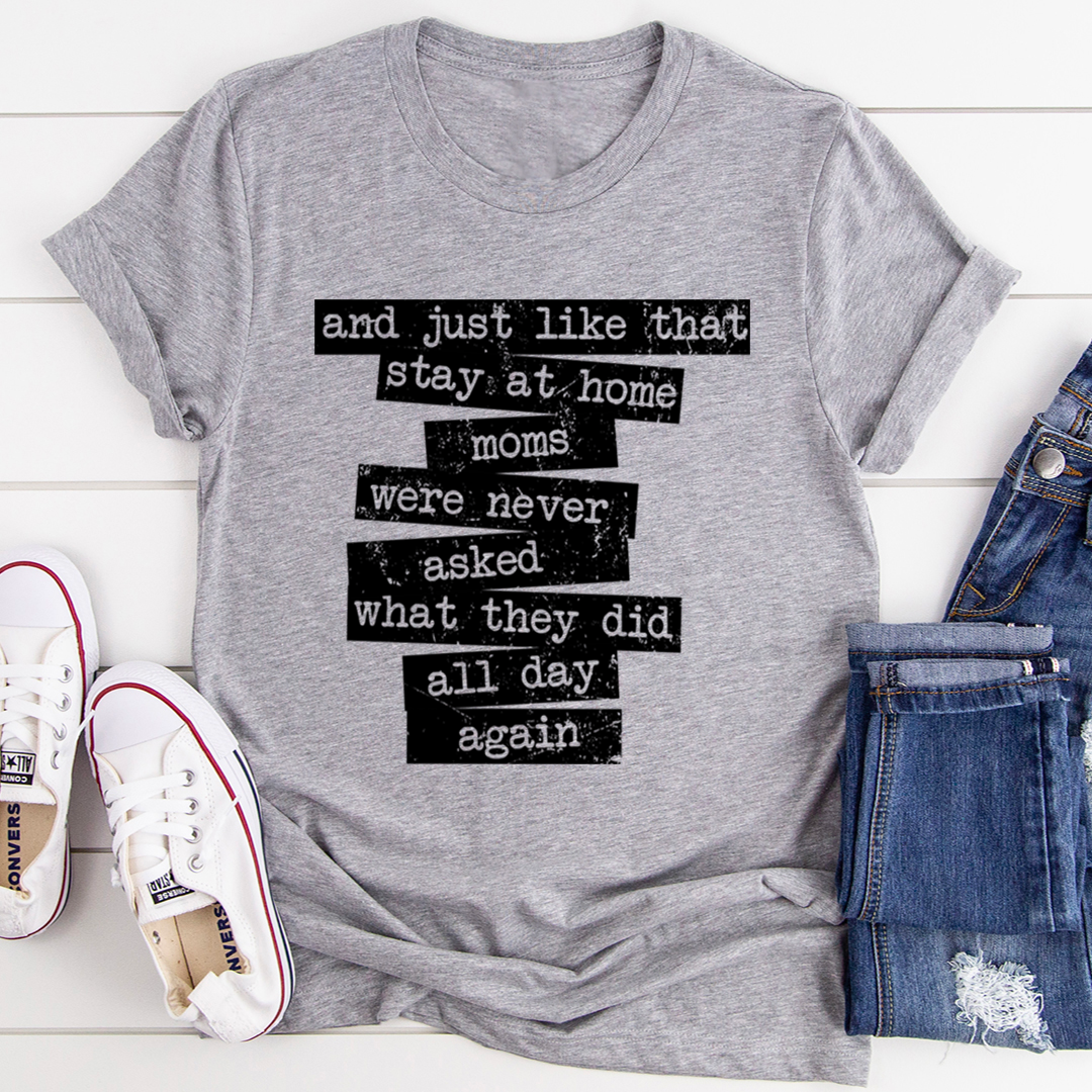 Stay At Home Mom T-Shirt shopmerchmallow Stay At Home Mom T-Shirt