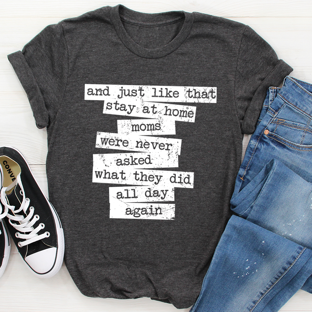 Stay At Home Mom T-Shirt shopmerchmallow Stay At Home Mom T-Shirt