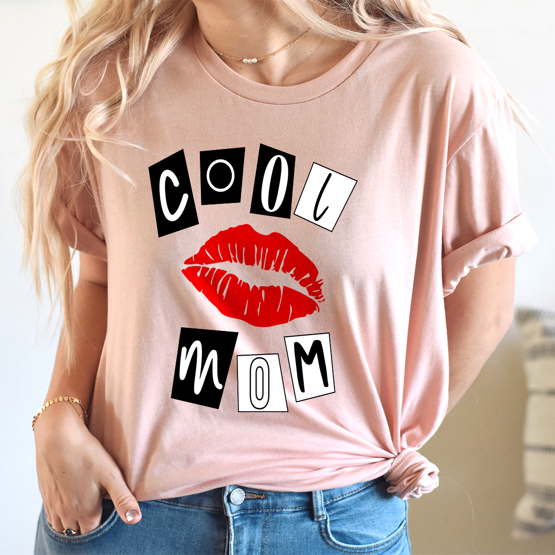 Cool Mom Lips T-Shirt shopmerchmallow Cool Mom Lips T-Shirt