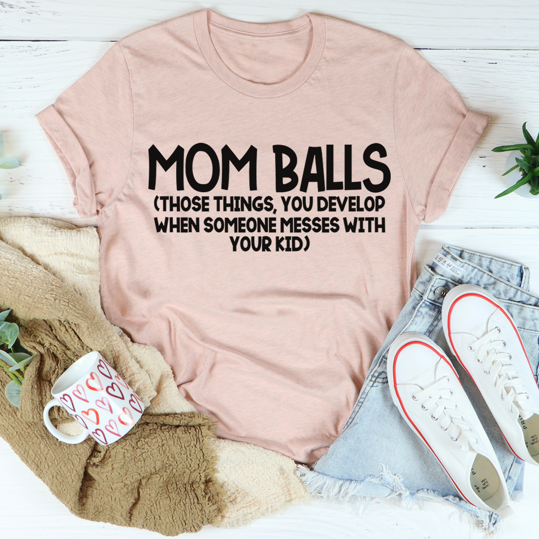 Mom Balls T-Shirt shopmerchmallow Mom Balls T-Shirt