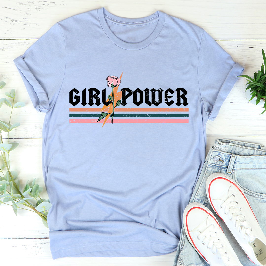 Girl Power Rose T-Shirt shopmerchmallow Girl Power Rose T-Shirt