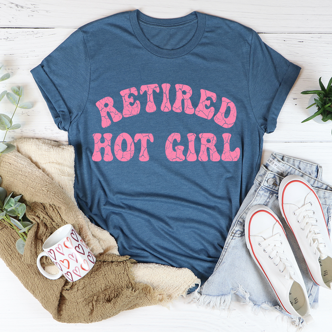 Retired Hot Girl T-Shirt shopmerchmallow Retired Hot Girl T-Shirt