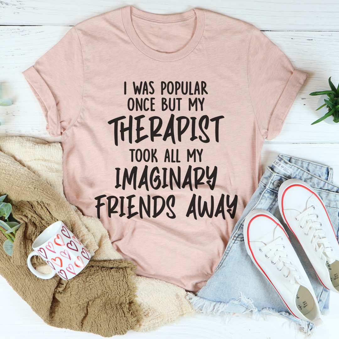 I Was Popular Once T-Shirt shopmerchmallow I Was Popular Once T-Shirt