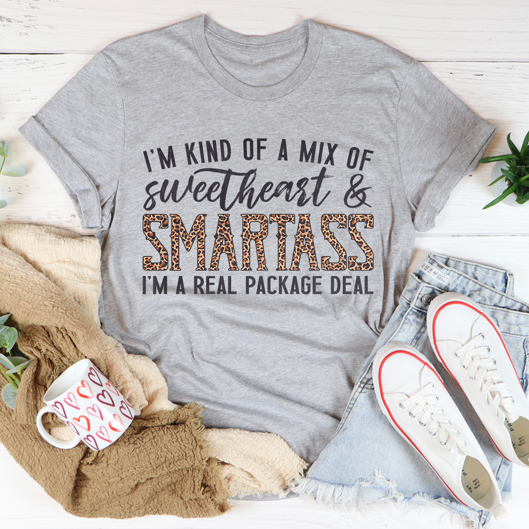 Sweetheart & Smartass T-Shirt shopmerchmallow Sweetheart & Smartass T-Shirt