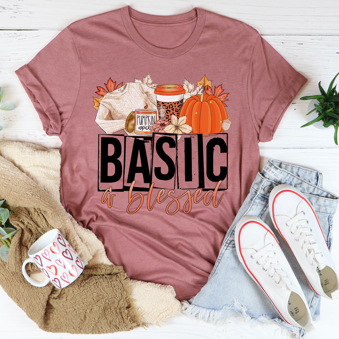 Basic & Blessed T-Shirt shopmerchmallow Basic & Blessed T-Shirt