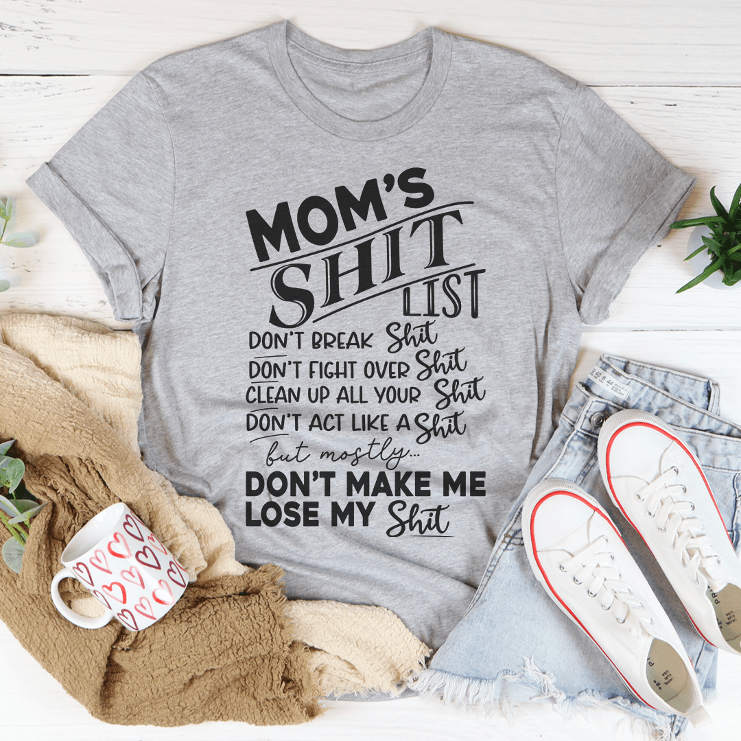 Mom's List T-Shirt shopmerchmallow Mom's List T-Shirt