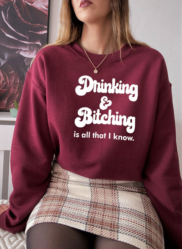 All I Know Sweat Shirt shopmerchmallow Virgin Teez - Black Hoodie